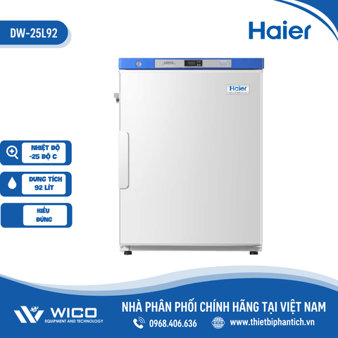 Tủ Bảo Quản -25 Độ C Haier BioMedical DW-25L92/ DW-25L262