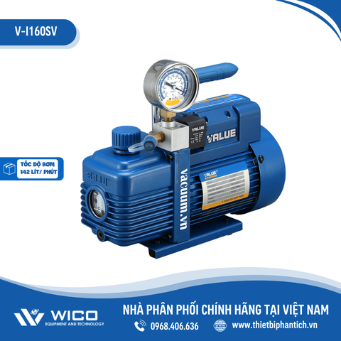 Bơm Hút Chân Không 142 lít/ phút Value Trung Quốc V-I160SV