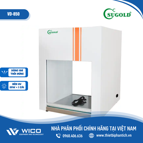 Tủ Cấy Vi Sinh Để Bàn Sugold VD-650/ VD-850 | Thổi Đứng