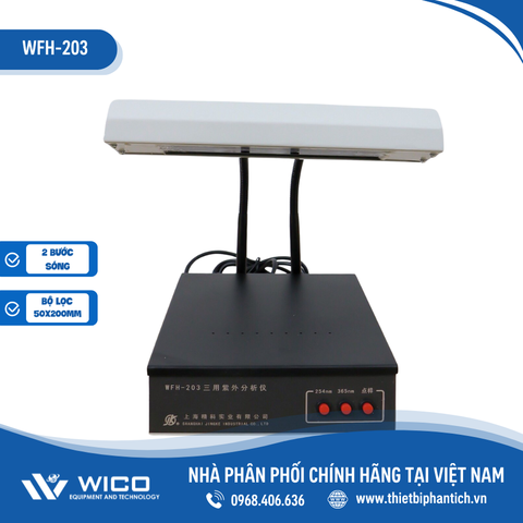 Đèn soi UV sắc ký bản mỏng Trung Quốc WFH-203