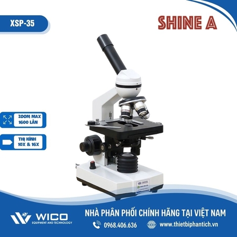 Kính Hiển Vi 1 Mắt 1600 Lần Trung Quốc XSP-35