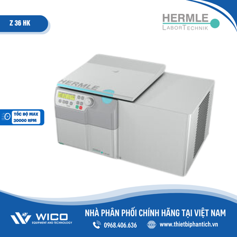 Máy Ly Tâm Tốc Độ Cao Hermle Z 36 HK