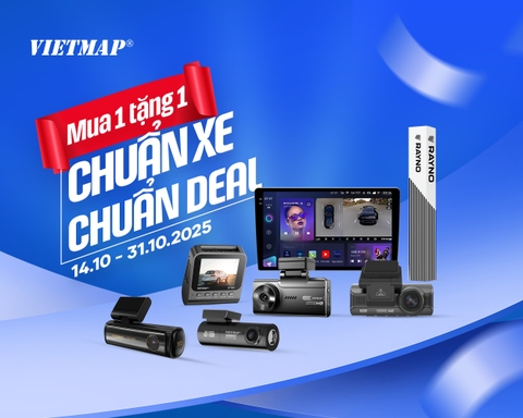 VIETMAP KHỞI ĐỘNG THÁNG 10.2025 VỚI CHƯƠNG TRÌNH “CHUẨN XE – CHUẨN DEAL”
