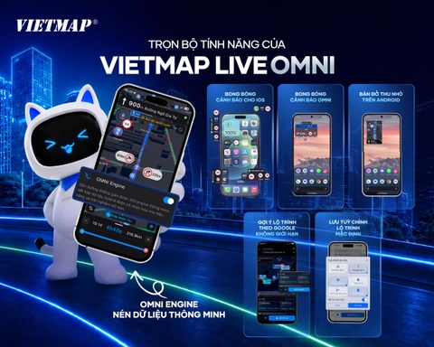 RA MẮT VIETMAP LIVE OMNI: BƯỚC TIẾN MỚI CHO TRẢI NGHIỆM TRỢ LÁI TOÀN DIỆN