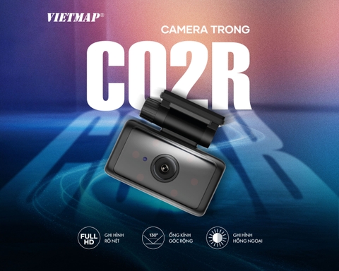 C02R – CAMERA CHUYÊN DỤNG GHI NHẬN MỌI CHUYỂN ĐỘNG TRONG KHOANG XE