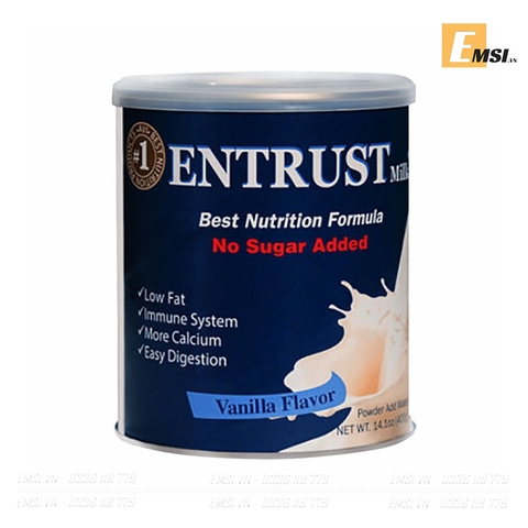 Sữa Entrust 400g cho người tiểu đường của Mỹ