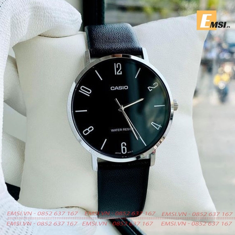 Casio MTP-VT01L-1B2UDF - Đồng hồ nam - Pin / Quartz - Size mặt 40mm - Kính khoáng - Bảo Hành 5 Năm - Chính Hãng - Emsi.vn