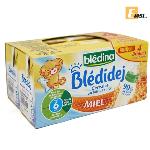Sữa Nước Bledina 6 Tháng Của Pháp Cho Bé Từ 6 Tháng Tuổi (Lốc)