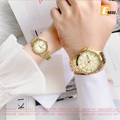 Đồng hồ đôi - CITIZEN BF2013-56P/ EQ0603-59P - Emsi.vn