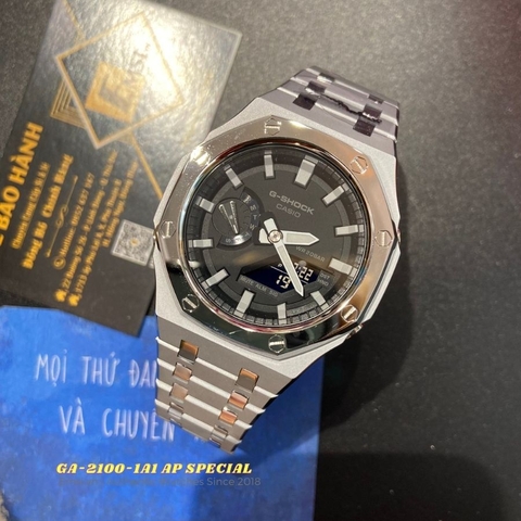 GA-2100-1A1 AP SPECIAL PHIÊN BẢN FULL  AP SPECIAL (TITAN X BLACK)