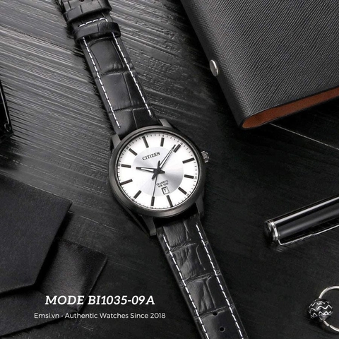 Citizen BI1035-09A - Đồng Hồ Nam - Pin / Quartz - Kính Khoáng - Size Mặt 42mm - Bảo Hành 5 Năm - Chính Hãng