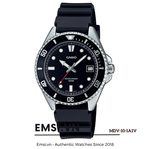Đồng Hồ Nam Chính Hãng CASIO MDV-10-1A1V