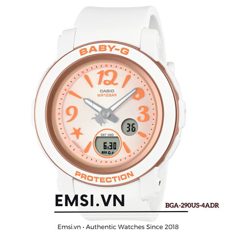 Đồng Hồ Casio - Nữ BGA-290US-4ADR Size 41.5mm
