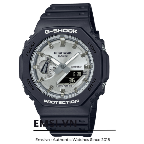 Đồng hồ G-Shock 2100 45.4 mm Nam GA-2100SB-1ADR