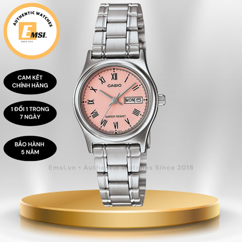Đồng Hồ Casio - Nữ LTP-V006D-4BUDF Size 25mm