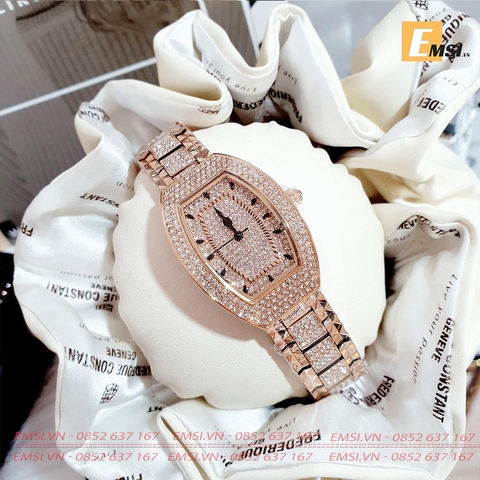Đồng Hồ Davena Nữ Chính Hãng Crystal Swarovski Ladies Watch - Emsi.vn