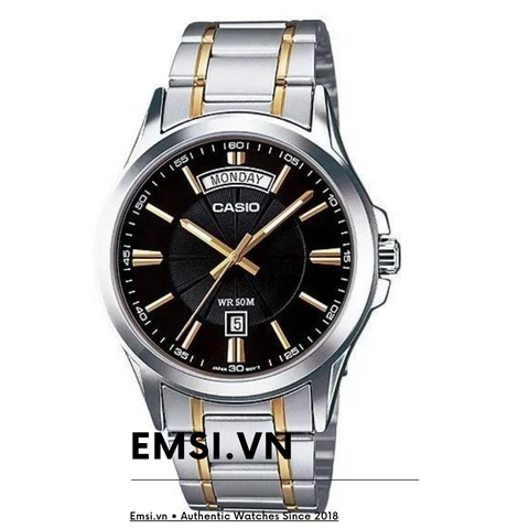 Casio MTP-1381G-1AVDF - Đồng Hồ Nam - Pin / Quartz - Kính Khoáng - Size Mặt 40mm - Bảo Hành 5 Năm - Chính Hãng