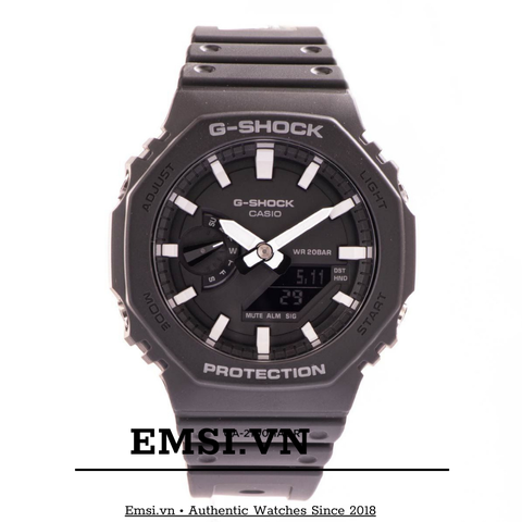 G-Shock GA-2100-1ADR - Đồng Hồ Nam - Điện Tử - Kính Khoáng - Size Mặt 45.4mm - Bảo Hành 5 Năm - Chính Hãng