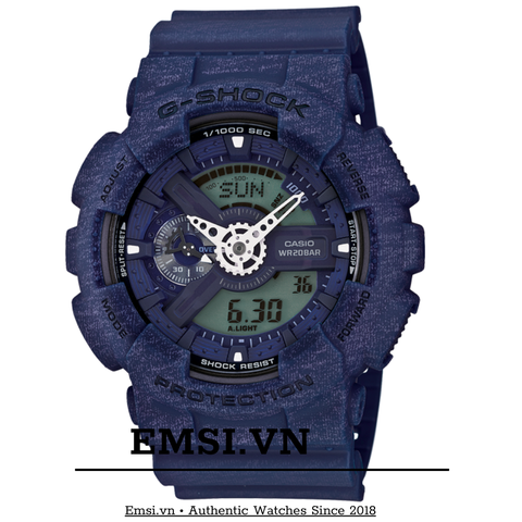 G-SHOCK GA-110HT-2A - Đồng Hồ Nam - Điện Tử - Kính Nhựa - Size Mặt 51.2mm EMSI.VN