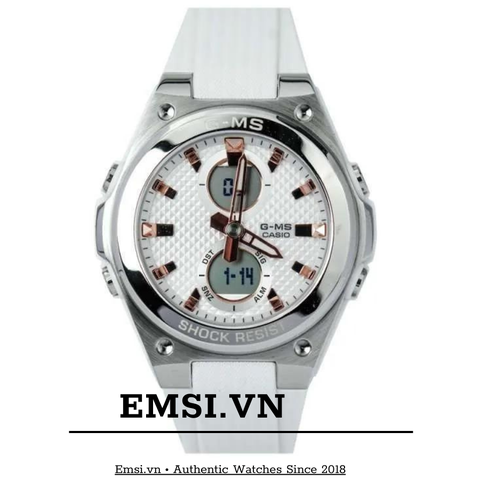 Đồng hồ Casio Baby-G Nữ MSG-C100-7A - Dây cao su – Quartz – 10atm
