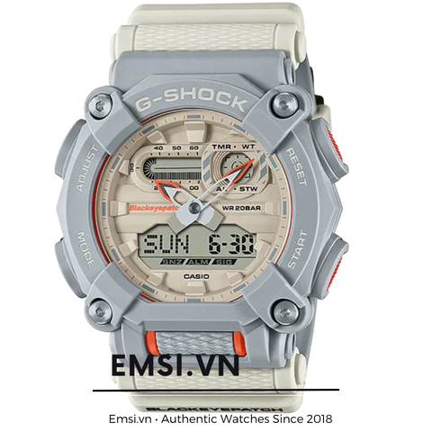 GA-900BEP-8A | Đồng Hồ Casio | G-Shock | Nam | 2 Bộ Dây - Dây Nhựa - Emsi.vn