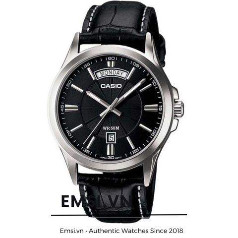 Casio MTP-1381L-1AVDF - Đồng Hồ Nam - Pin / Quartz - Kính Khoáng - Size Mặt 40mm - Bảo Hành 5 Năm - Chính Hãng
