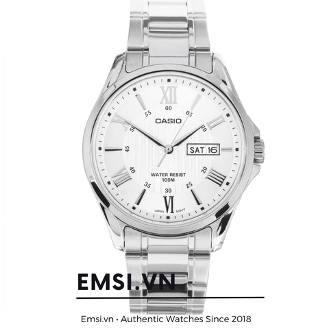 Casio - Đồng Hồ Nam MTP-1384D-7A - Pin / Quartz - Kính Khoáng - Size Mặt 41mm EMSI.VN