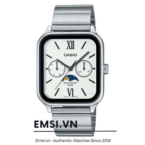 Đồng Hồ Casio - Nam MTP-M305D-7A2VDF Size 44.5mm x 34mm