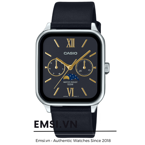 Đồng Hồ Casio - Nam MTP-M305L-1A2VDF Size 44.5mm x 34mm