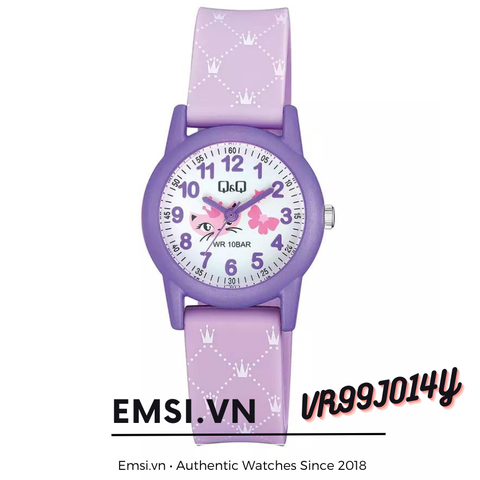 Đồng hồ trẻ em Q&Q Citizen VR99J014Y - Đồng hồ bé gái chính hãng