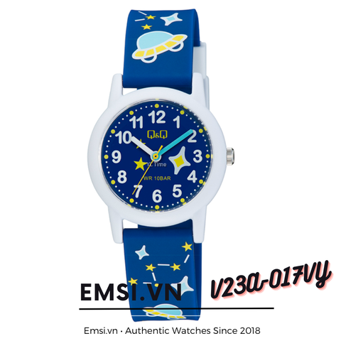 Đồng hồ trẻ em Q&Q Citizen V23A-017VY - Đồng hồ chính hãng chống nước