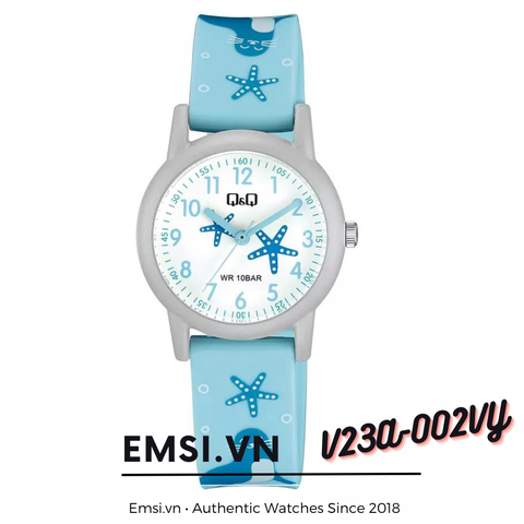Đồng hồ trẻ em Q&Q Citizen V23A-002VY - Đồng hồ chính hãng chống nước