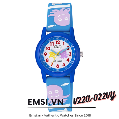 Đồng hồ trẻ em Q&Q Citizen V22A-022VY - Đồng hồ chính hãng chống nước