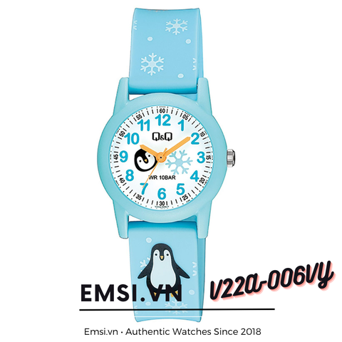 Đồng hồ trẻ em Q&Q Citizen V22A-006VY - Đồng hồ chính hãng chống nước