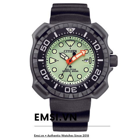 BN0227-17X - ECO-DRIVE PROMASTER MARINE SUPER TITANIUM DIVER WATCH - Case: 46.5mm