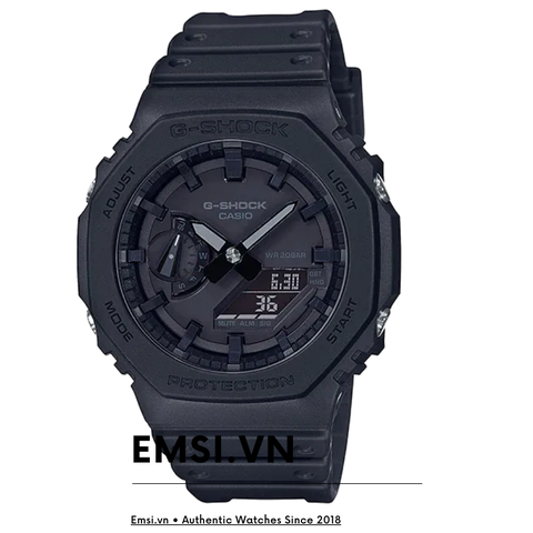 G-Shock GA-2100-1A1DR - Đồng Hồ Nam - Điện Tử - Kính Khoáng - Size Mặt 45.4mm - Bảo Hành 5 Năm - Chính Hãng