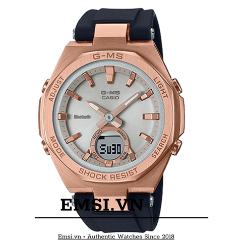 MSG-B100G-1A | Đồng Hồ Casio | Baby-G | Dây Nhựa - Kết nối điện thoại