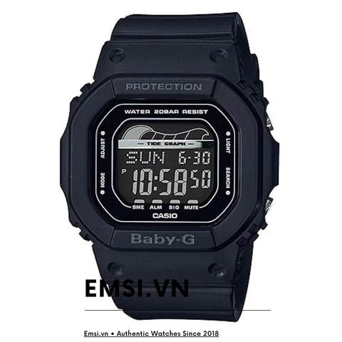 Đồng Hồ Nữ Casio Baby G BLX-560-1 Dây Nhựa Màu Đen - Emsi.vn