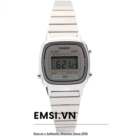 Casio LA670WA-7D - Kính nhựa - Đồng hồ nữ - Điện tử - Size mặt 24.6mm EMSI.VN