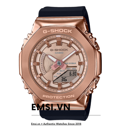 GM-S2100PG-1A4 | Đồng Hồ Casio | G-Shock | Nữ | Dây Nhựa