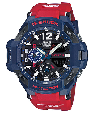 Gshock GA-1100-2ADR - Đồng Hồ Nam - Pin / Quartz - Kính Khoáng - Size Mặt 52mm - Bảo Hành 5 Năm - Chính Hãng