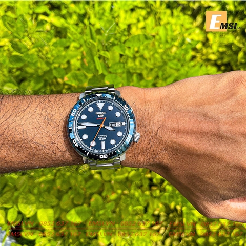 Seiko 5 Sports SRPC63J1 - Nam - Automatic (Tự Động) - Dây kim loại - Chính Hãng - Emsi.vn