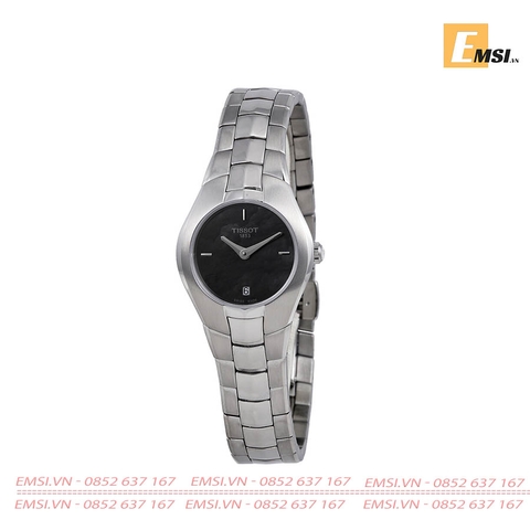 Tissot T Trend T Round Black Dial Ladies Watch T0960091112100 -Size 26mm - Emsi.vn