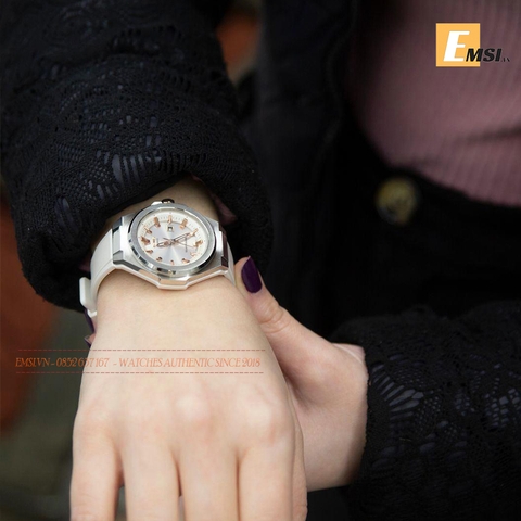 Baby-G MSG-S500-7A - Đồng Hồ Nữ - Năng Lượng Mặt Trời - Kính Khoáng - Size Mặt 39mm emsi.vn