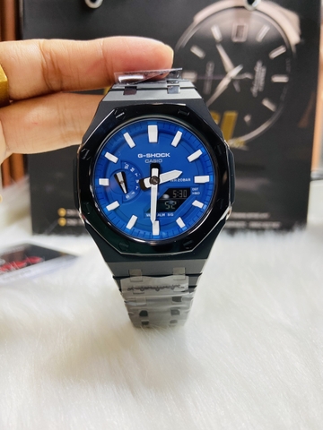 GSHOCK GA-2100HC AP SPECIAL PHIÊN BẢN FULL LAYER ĐEN - Tặng kèm dây chính hãng