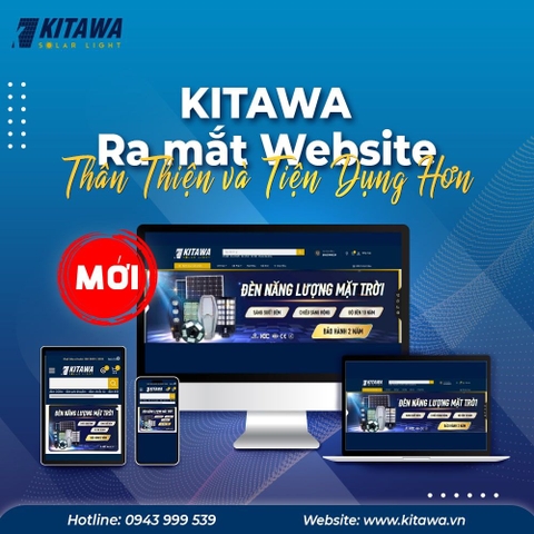 KITAWA chuẩn bị ra mắt Website mới - Tăng trải nghiệm mua sắm