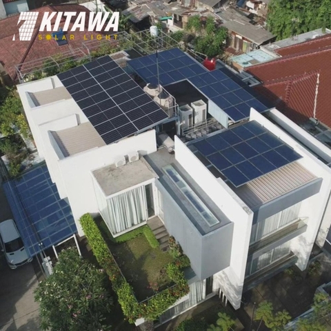 Kitawa lắp đặt hệ thống điện mặt trời 40kW cho anh Trung tại Đồng Nai