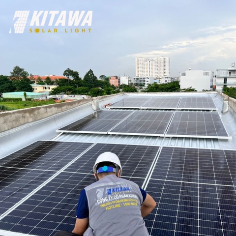 Lắp đặt hệ thống điện mặt trời 25kW cho anh Tuấn sống tại Quận 6