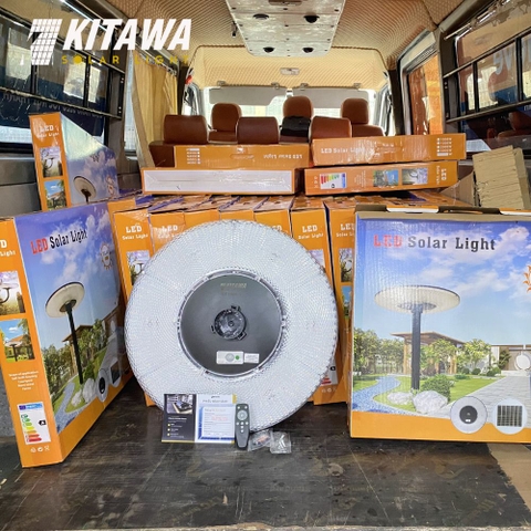 Kitawa giao 100 đèn đĩa bay kim cương 600W UF1600 cho khu vui chơi Suối Tiên
