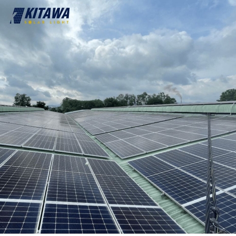 Lắp đặt điện mặt trời áp mái 30kW cho nhà xưởng của anh Sang